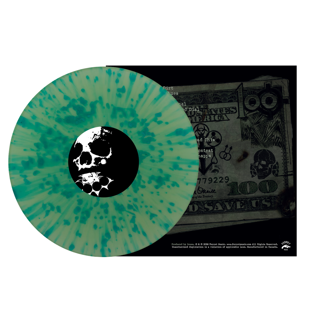 "God Save Us" - Glow in the Dark w/ Emerald Splatter Vinyl
