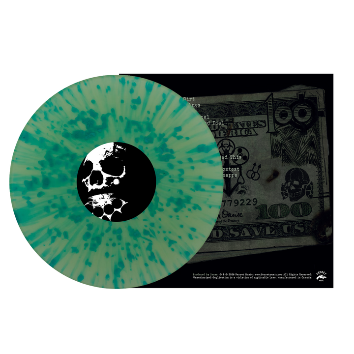 "God Save Us" - Glow in the Dark w/ Emerald Splatter Vinyl