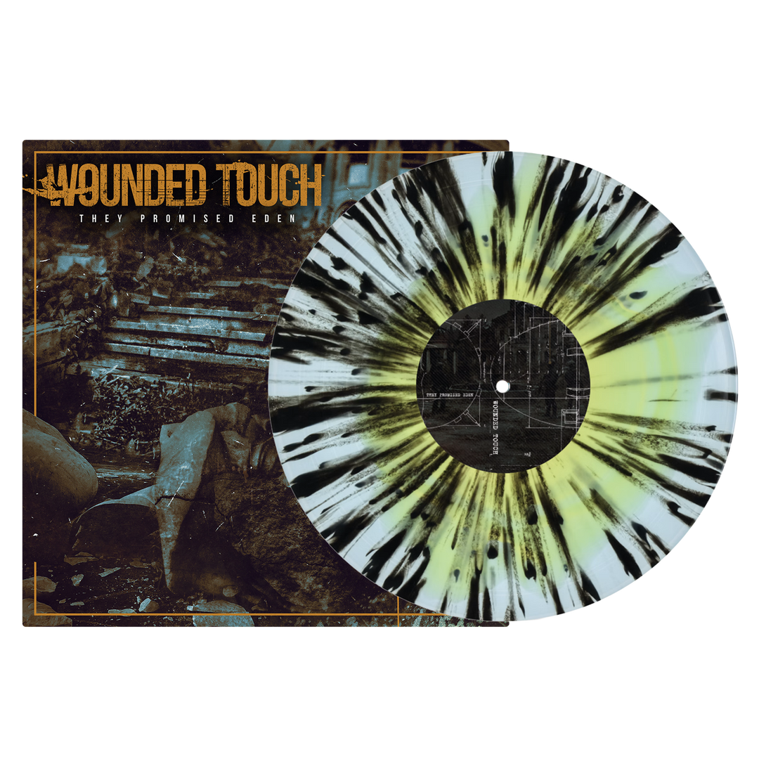 Wounded Touch (They Promised Eden) Lemon, Light Blue, Black Vinyl